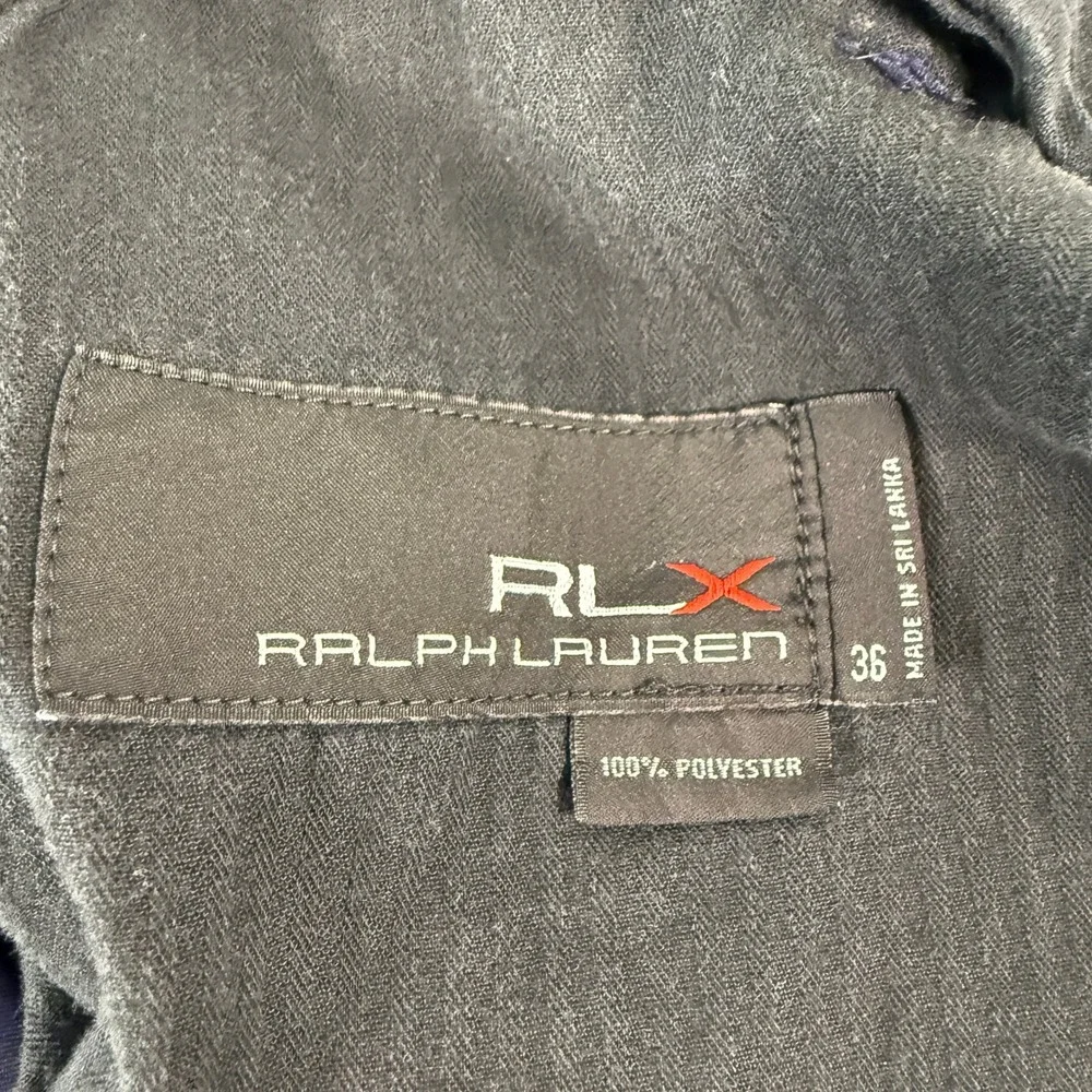 RLX Ralph Lauren Golf Shorts Mens 36 Tan Navy Performance Activewear Pack of 2